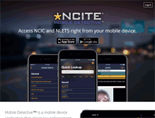 Tablet Screenshot of ncite.com